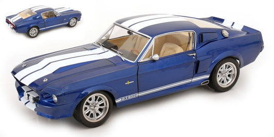 FORD MUSTANG SHELBY GT500 1967 BLUE/WHITE 1:12 - KK Scale - KKDC120174