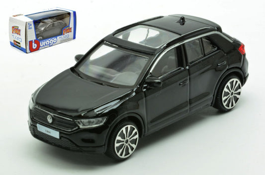 VW T-ROC 2021 BLACK 1:43 - Burago - BU30455Z