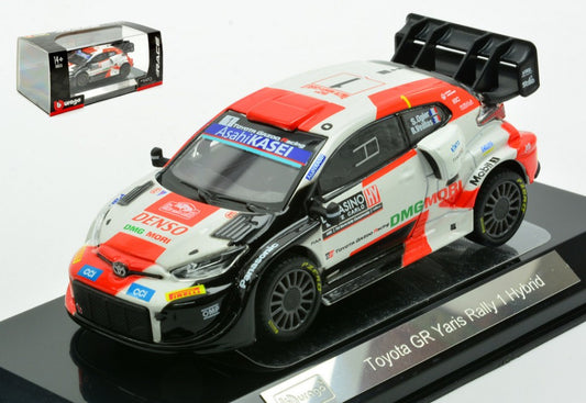 TOYOTA YARIS WRC RACING 2021 SIGNATURE 1:43 - Burago - BU38310