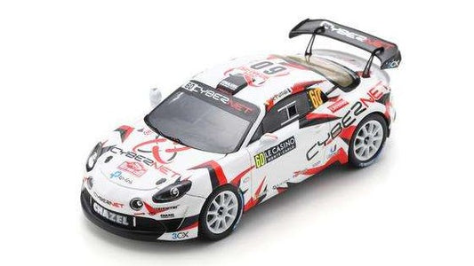 ALPINE A110 N.60 4th RALLY MONTE CARLO 2024 FUMAL-ESCARTEFIGUE 1:43 - Spark Model - S6858