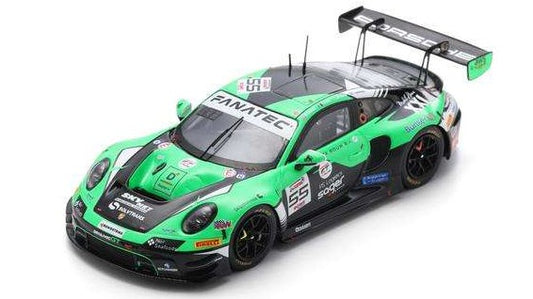 PORSCHE 911 GT3 R N.55 24 H SPA 2024 RAPPANGE-BLOM-NAKKEN-NOUET 1:43 - Spark Model - SB802