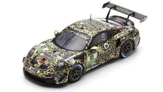 PORSCHE 911 GT3 N.121 3rd CUP 2 CLASS 24 H NURBURGRING 2024 LEIB-BRUCK-D - Spark Model - SG955