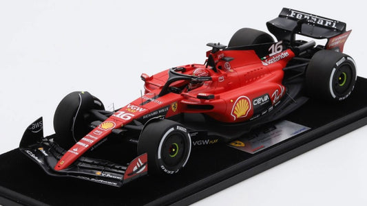 FERRARI SF-23 N.16 4th SINGAPORE GP 2023 C.LECLERC 1:18 - Looksmart - LS18F1055