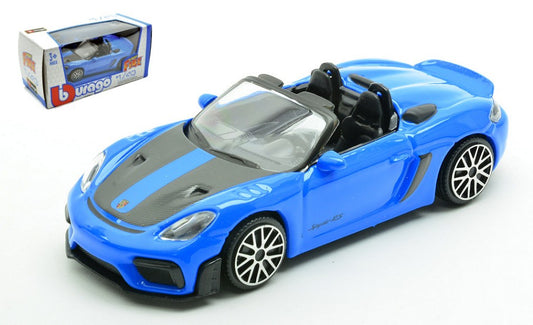 PORSCHE 718 SPYDER RS 2024 BLUE 1:43 - Burago - BU30472BL