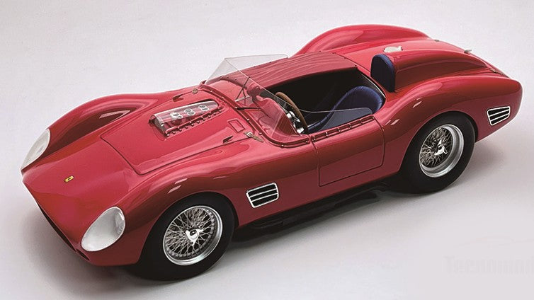 FERRARI DINO 196 S PRESS VERSION 1959 RED 1:18 - Tecnomodel - TMD18362A