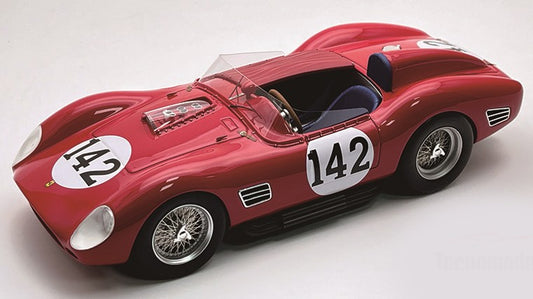 FERRARI DINO 196 S N.142 TARGA FLORIO 1959 CABIANCA-SCARLATTI 1:18 - Tecnomodel - TMD18362C