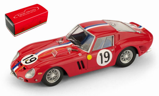 FERRARI 250 GTO N.19 2nd 24 H LE MANS 1962 GUICHET-NOBLET 1:43 - Brumm - BM0534