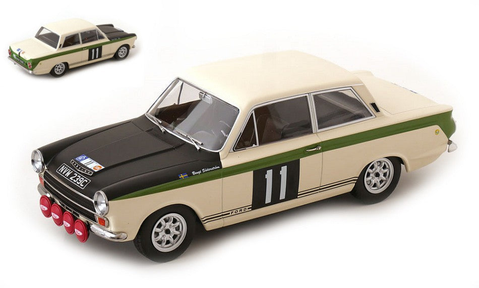 FORD LOTUS CORTINA MKI N.11 WINN.RAC RALLY 1966 SODERSTROM-PALM 1:18 ...