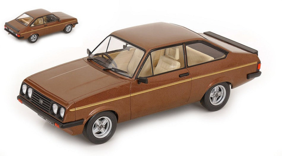 FORD ESCORT MKII RS 2000 1977 BROWN 1:18 - ModelCarGroup - MCG18530