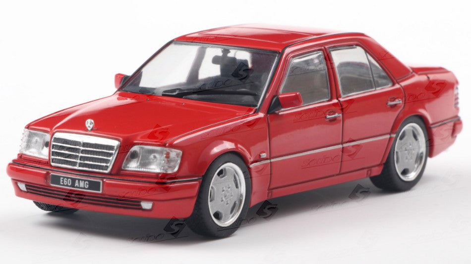 MERCEDES (W124) E60
AMG 1994 SIGNAL RED 1:43 - Solido - SL4313204