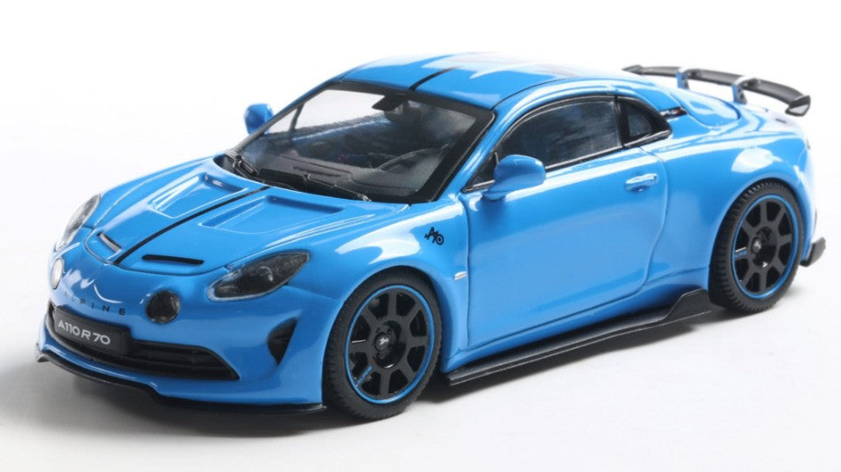 Solido – Alpine A110 Radicale 70 – Échelle 1/43 – Bleu 2024 – Modèle Moulé En Métal – Édition Anniversaire 70 Ans – Détails Réalistes – Collectionneur – Dès Adultes