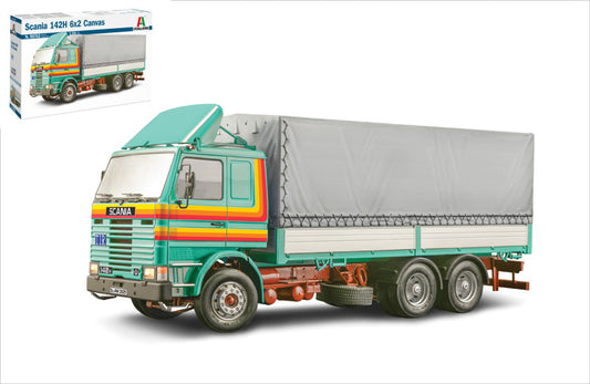 SCANIA 142H 6x2 CANVAS KIT 1:24 - Italeri - IT90762