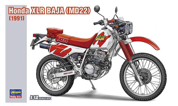 HONDA XLR BAJA 1991 KIT 1:12 - Hasegawa - HA21516