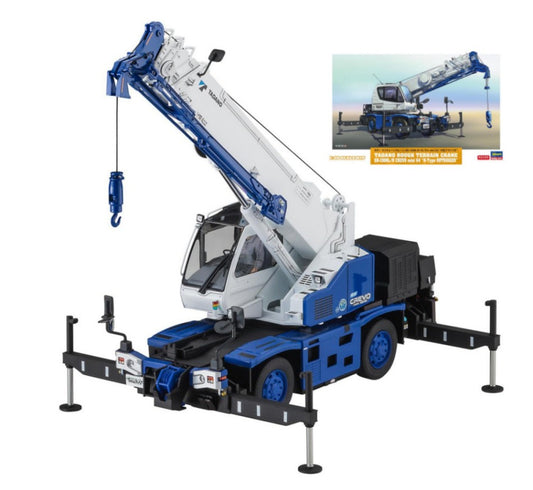 TADANO ROUGH TERRAIN CRANE GR-130NL/N MINI G4 KIT 1:35 - Hasegawa - HA66110