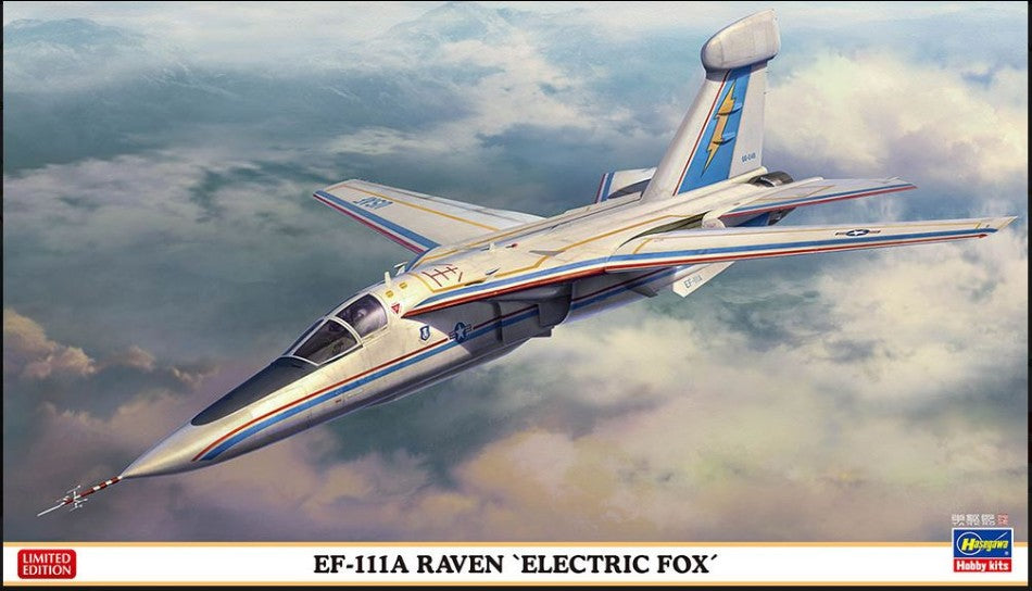 EF-111A RAVEN ELECTRIC FOX KIT 1:72 - Hasegawa - HA02483