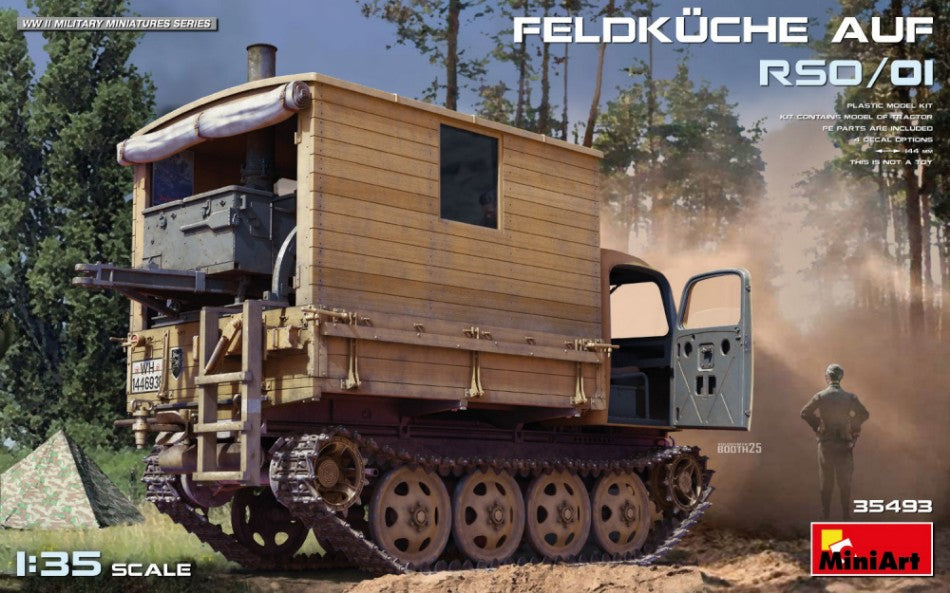 FELDKUCHE AUF RSO/01 KIT 1:35 - Miniart - MIN35493