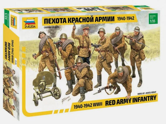 RED ARMY INFANTRY KIT 1:35 - Zvezda - Z3526
