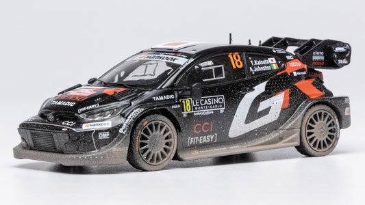 TOYOTA GR YARIS N.18 RALLY1 MONTE CARLO 2025 KATSUTA-JOHNSTON 1:43 - Ixo Model - RAM972E