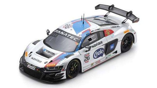 AUDI R8 GT3 N.26 24 H SPA 2024 VARUTTI-STADABADER-KLYMENKO-PAVERUD 1:43 - Spark Model - SB809