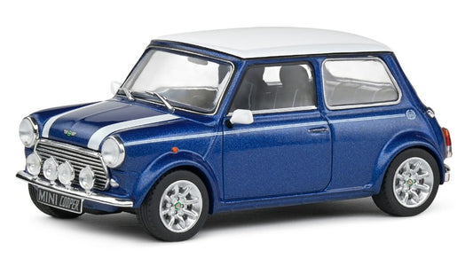 MINI COOPER S 1994 BLUE/WHITE 1:43 - Solido - SL4316602
