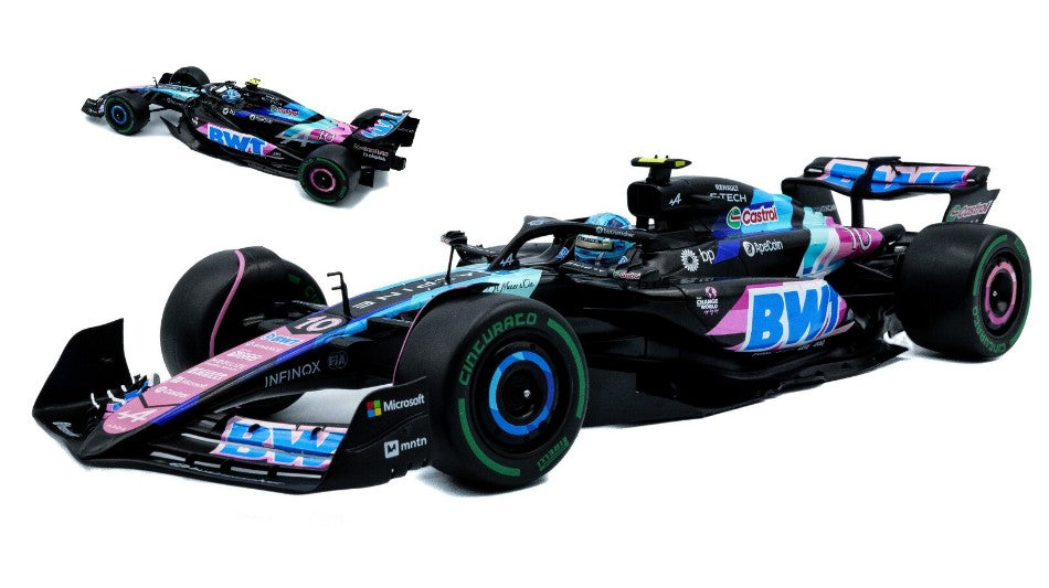 ALPINE A524 N.10 BRAZILIAN GP 2024 P.GASLY 1:18 - Solido - SL1814003