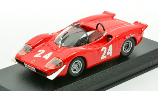 FIAT ABARTH 2000 S N.24 PAUL RICARDS 1968 ERIS TONDELLI 1:43 - Best Model - BT9873