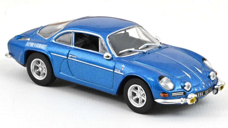 ALPINE A110 1600 S 1973 ALPINE BLUE WITH SIDE LOGO 1:43 - Norev - NV517826