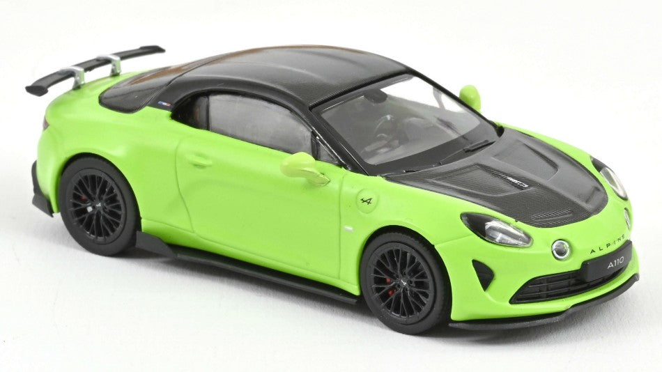 ALPINE A110 R TURINI 2025 MATTE ACIDE GREEN 1:43 - Norev - NV517883