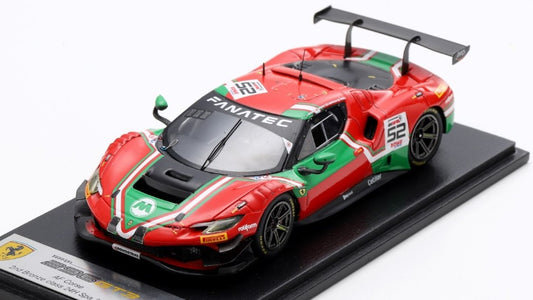 FERRARI 296 GT3 N.52 2nd BRONZE CL.24H SPA MACH.-MACH.-BERT.-MOSCA 1:43 - Looksmart - LSRC189