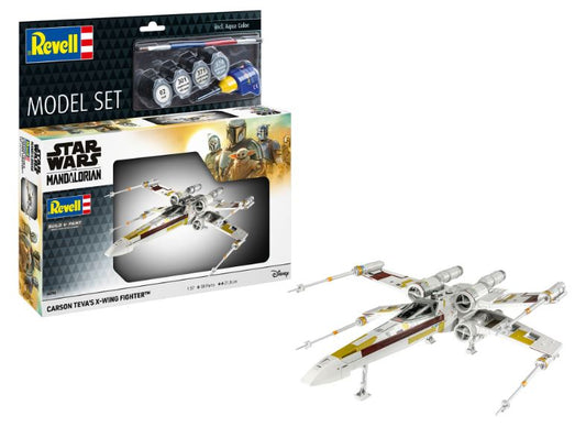 CARSON TEVA'S X-WING FIGHTER: THE MANDALORI MODEL SET KIT 1:57 - Revell - RV66790