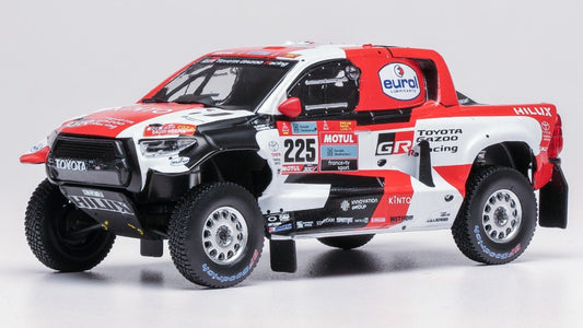 TOYOTA GR DKR HILUX EVO T1+ N.225 RALLY DAKAR 2022 LATEGAN-CUMMINGS 1:43 - Ixo Model - RAM987B