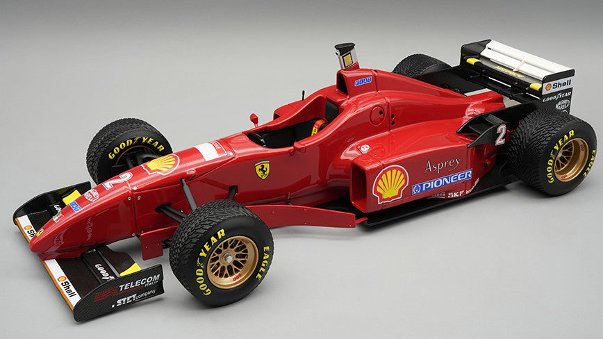 FERRARI F310 N.2 SPAIN GP 1996 RAIN TYRES E.IRVINE 1:18 - Tecnomodel - TMD18387D