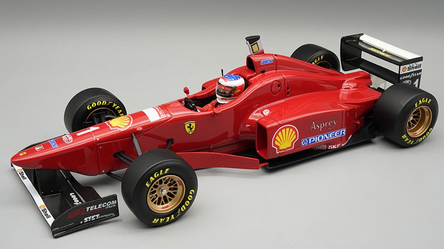 FERRARI F310 N.1 WINN.ITALY GP 1996 M.SCHUMACHER W/DRIVER 1:18 - Tecnomodel - TMD18332C