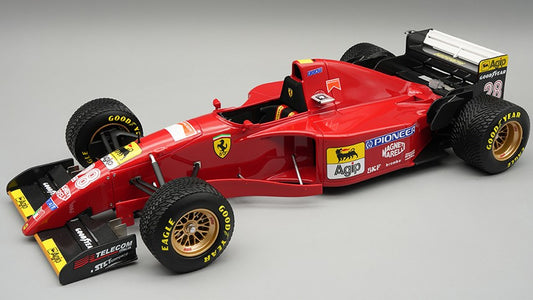 FERRARI 412T2 N.28 JAPAN GP 1995 RAIN TYRES G.BERGER 1:18 - Tecnomodel - TMD18388D