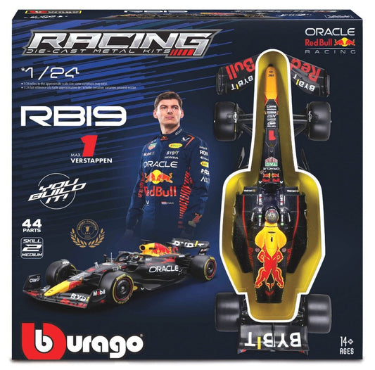 RED BULL RB19 N.1 MAX VERSTAPPEN 2023 KIT 1:24 - Burago - BU28501