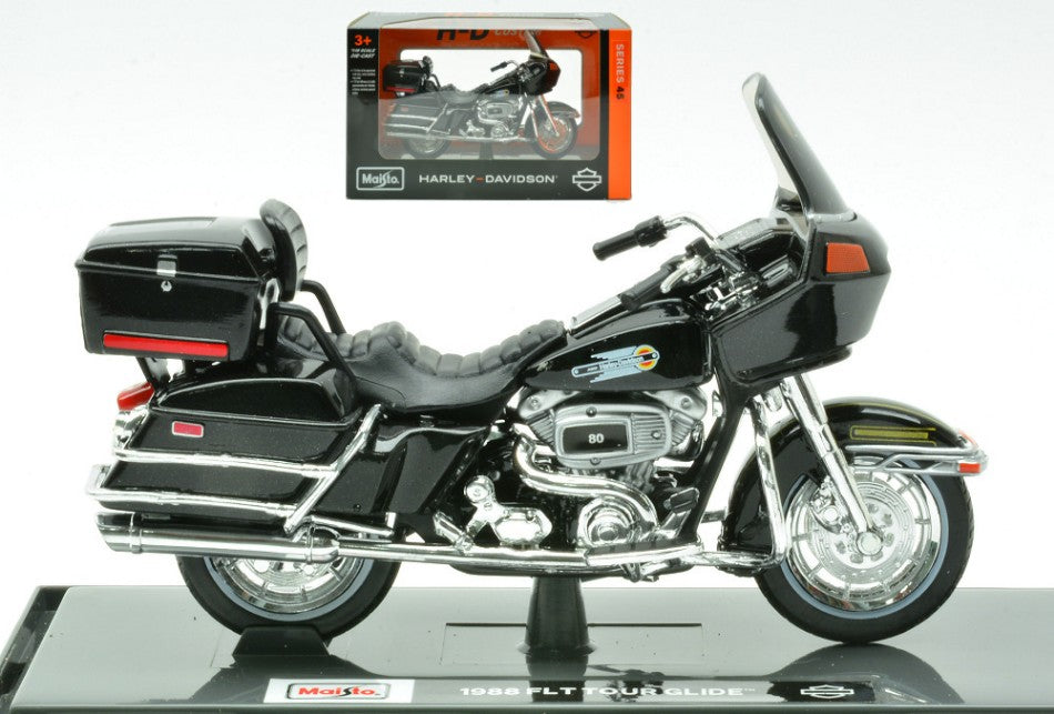 HARLEY DAVIDSON 1988 FLT TOUR GLIDE 1:18 - Maisto - MI24912