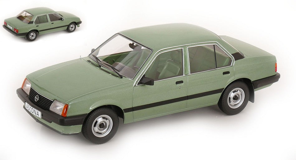 OPEL ASCONA C 1981 GREEN 1:18 - ModelCarGroup - MCG18458