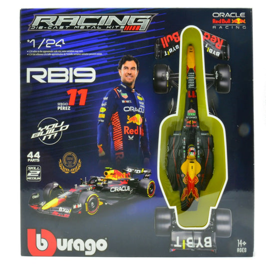 RED BULL RB19 N.11 SERGIO PEREZ 2023 KIT 1:24 - Burago - BU28502