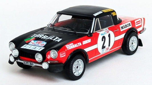 FIAT 124 SPORT SPIDER 1600 TAP RALLY 1973 CARPINT.ALB.-CARPINT.ALB.1:43 - Trofeu - TFDSN313