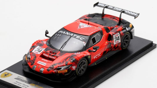 FERRARI 296 GT3 N.74 24H SPA HARTSHORNE-TUCK-HULL-BELL 1:43 - Looksmart - LSRC192