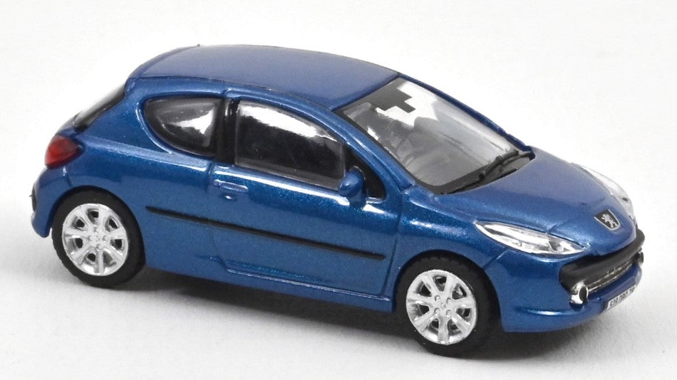 PEUGEOT 207 PREMIUM PACK AEGEAN BLUE 2007 1:87 - Norev - NV472779