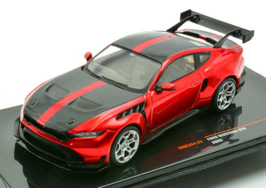 FORD MUSTANG GTD 2025 DARK RED 1:43 - Ixo Model - MOC344