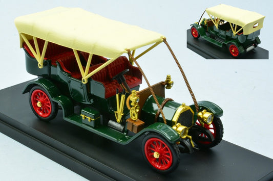 FIAT 60 CV 1905 GREEN W/SOFT TOP CREAM 1:43 - Rio - RI4762