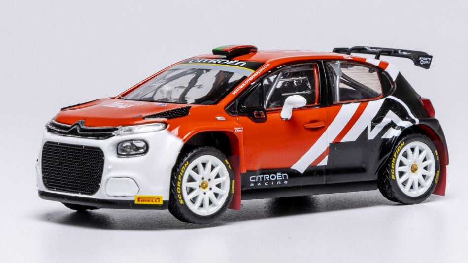 CITROEN C3 RALLY2 FAFE TEST 2025 STROLL-PINTO 1:43 - Ixo Model - RAM975B