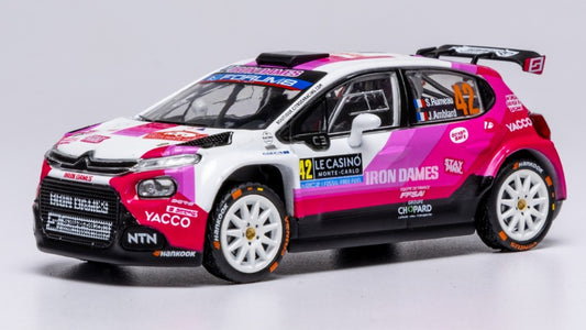 CITROEN C3 N.42 RALLY2 RALLY MONTE CARLO 2025 RUMEAU-AMBLARD 1:43 - Ixo Model - RAM976