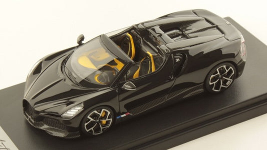 BUGATTI W16 MISTRAL BLACK 1:43 - Looksmart - LS544A