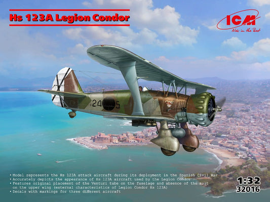 HS 123A-1 LEGION CONDOR KIT 1:32 - ICM - ICM32016