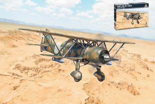 FIAT CR.42 FALCO ASSAULT/NIGHT FIGHTER KIT 1:48 - Italeri - IT2842