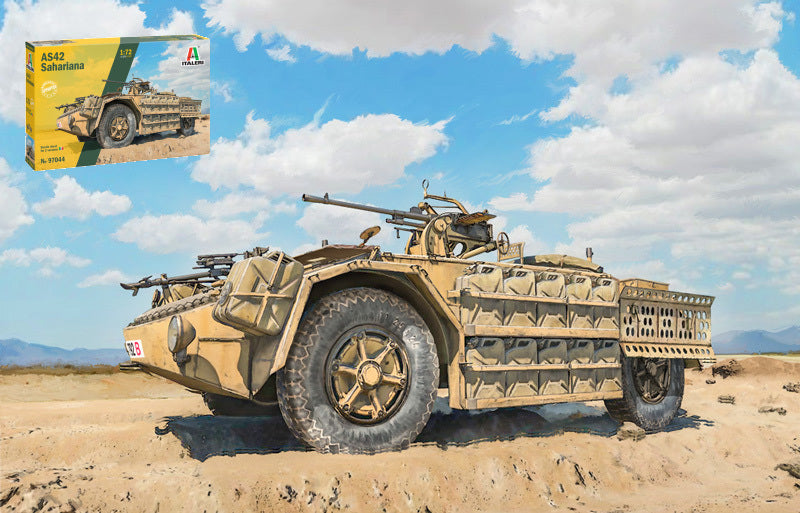 AS 42 SAHARIANA KIT 1:72 - Italeri - IT97044