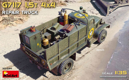 G7117 1,5 t 4x4 REPAIR TRUCK KIT 1:35 - Miniart - MIN35494